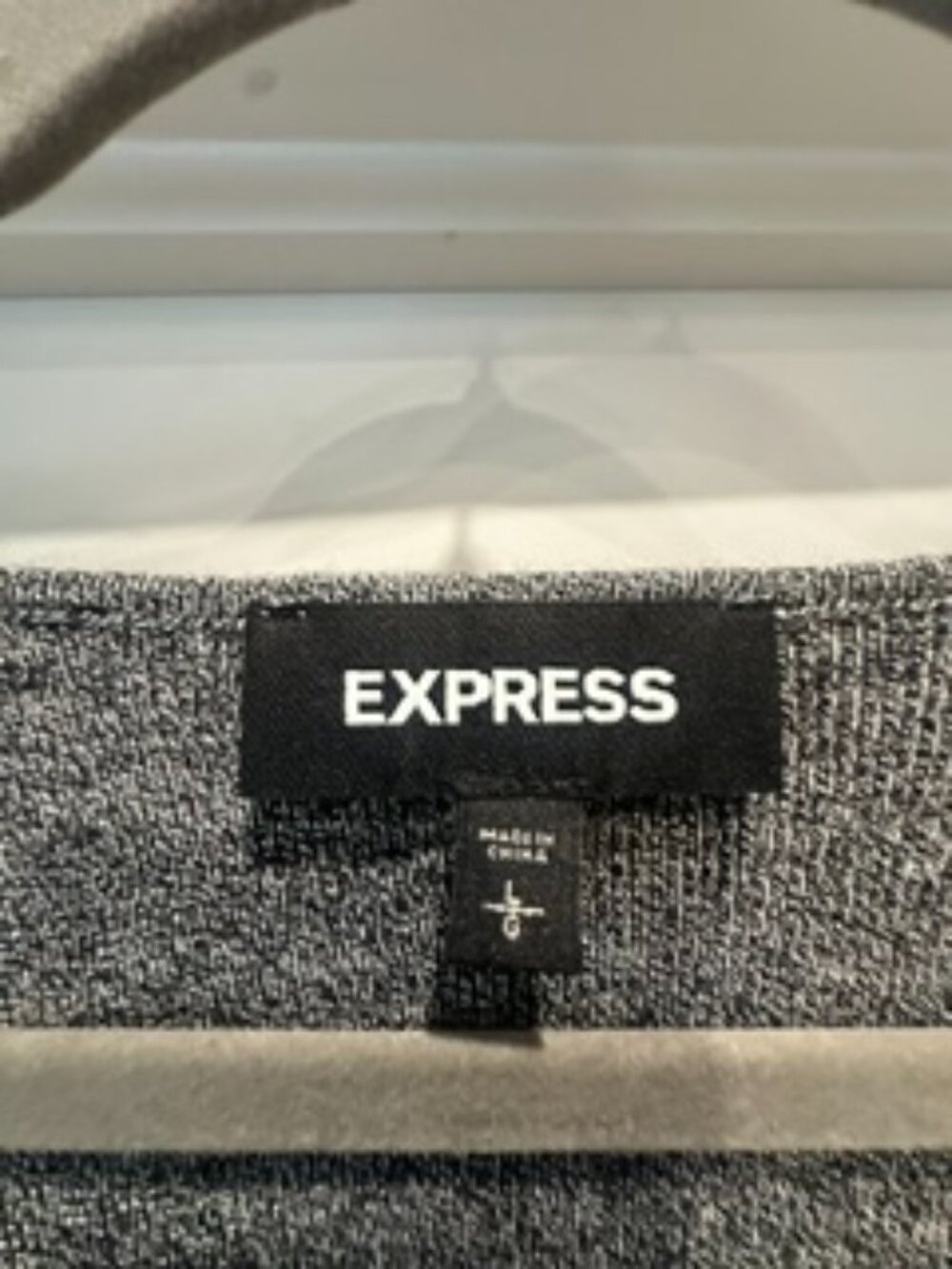 Express Gray Sweater Size Large - Picture 5 of 5